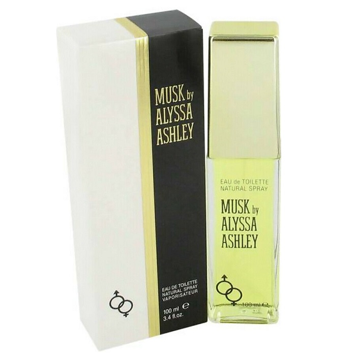 Musk Perfume by Alyssa Ashley 3.4oz Eau De Toilette Spray for women